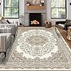 Area Rug Living Room Rugs: 8x10 Washable Oriental Persian Carpet for Bedroom Under Dining Table Large Farmhouse Floral Distressed Indoor Non Slip Decor Home Office Nursery - Beige Area Rug Living Room Rugs: 8x10 Washable Oriental Persian Carpet for Bedroom Under Dining Table Large Farmhouse Floral Distressed Indoor Non Slip Decor Home Office Nursery - Beige