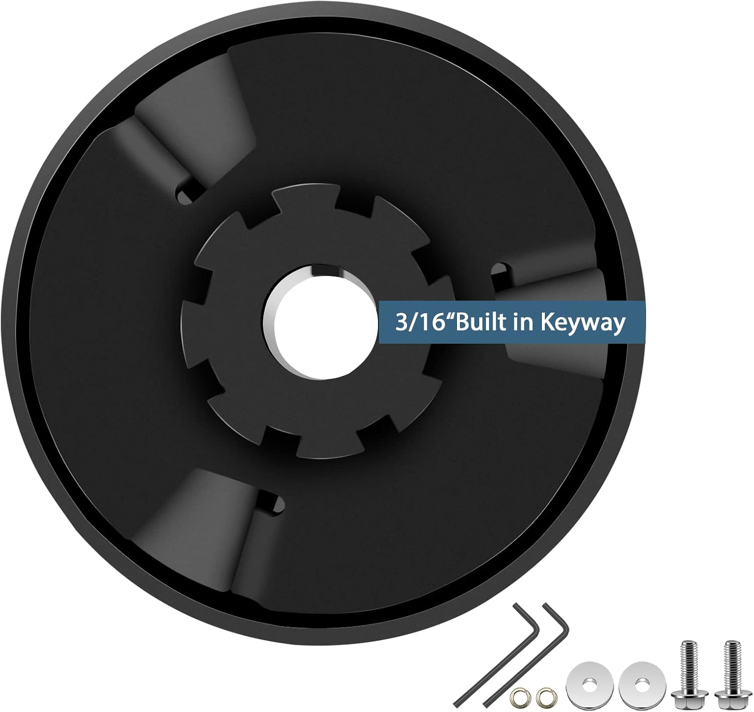 VASHLY Go Kart Clutch 3/4" Bore 10 Tooth for #40/41/420 Chain Predator 212 Centrifugal Clutch 10T for Go Kart Minibike and Fun Kart Engine