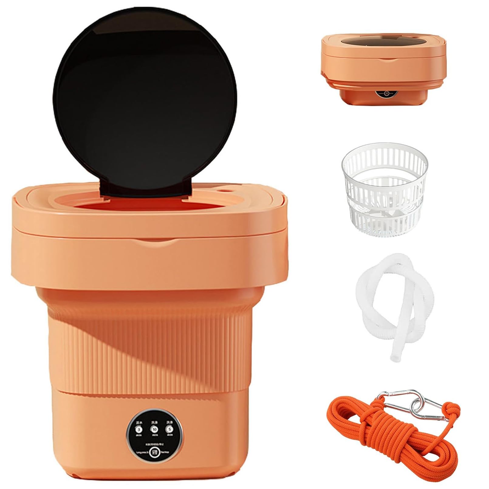 Petite laveuse pliable pour sous-vêtements et linge de bébé