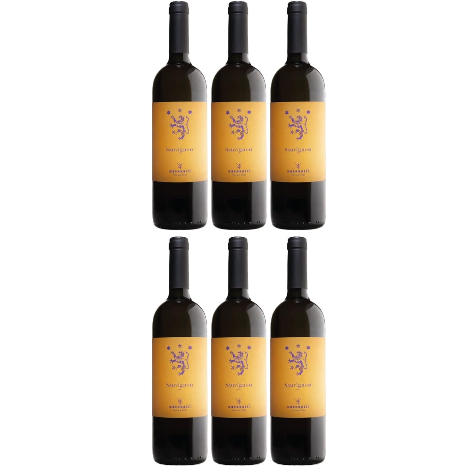 Antonutti Sauvignon Weißwein weiß trocken Venetien Italien inkl. FeinWert E-Book (6 x 0,75l)