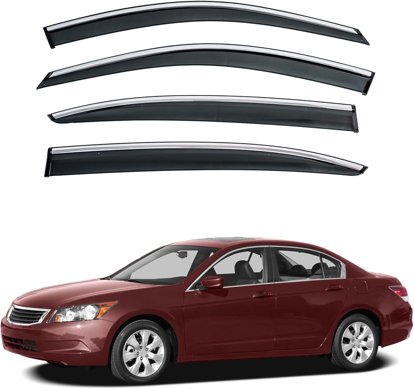 VIOJI 4pcs Compatible with 20082012 Honda Accord Sedan