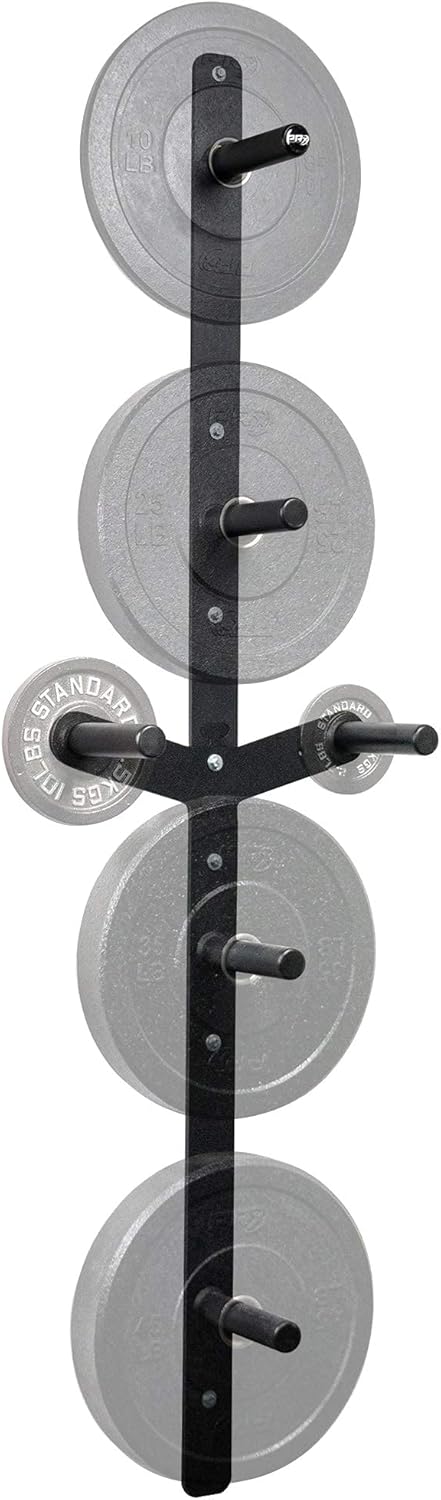 PRx Performance Profile Weight Plate Storage 3-Peg or 4-Peg Wall-Mounted Weight Plate Storage Perfect for Any Garage, Home or Commercial Gym : Sports & Outdoors