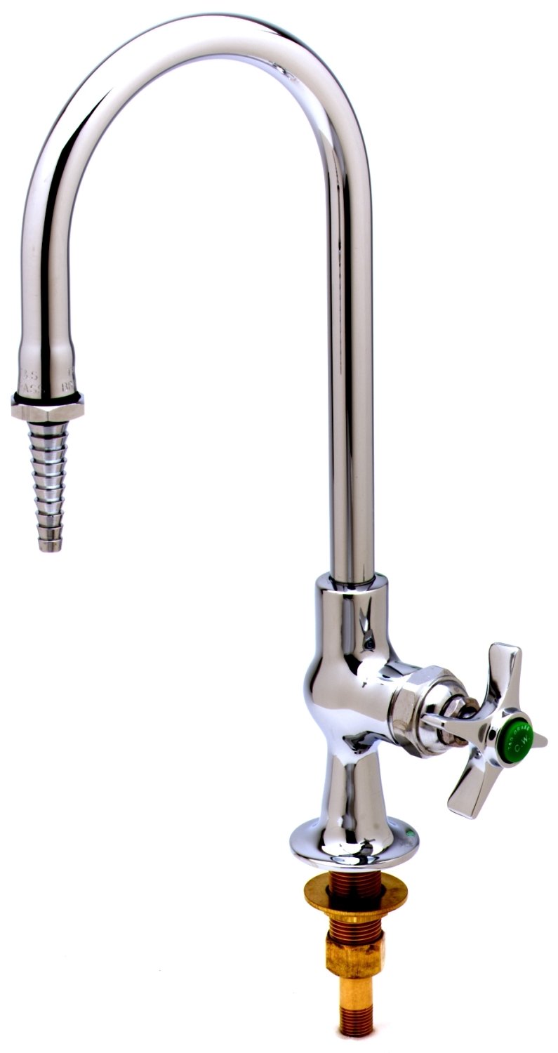 Robinet de laboratoire T&S Brass BL-5705-02 de haute précision en laiton robuste