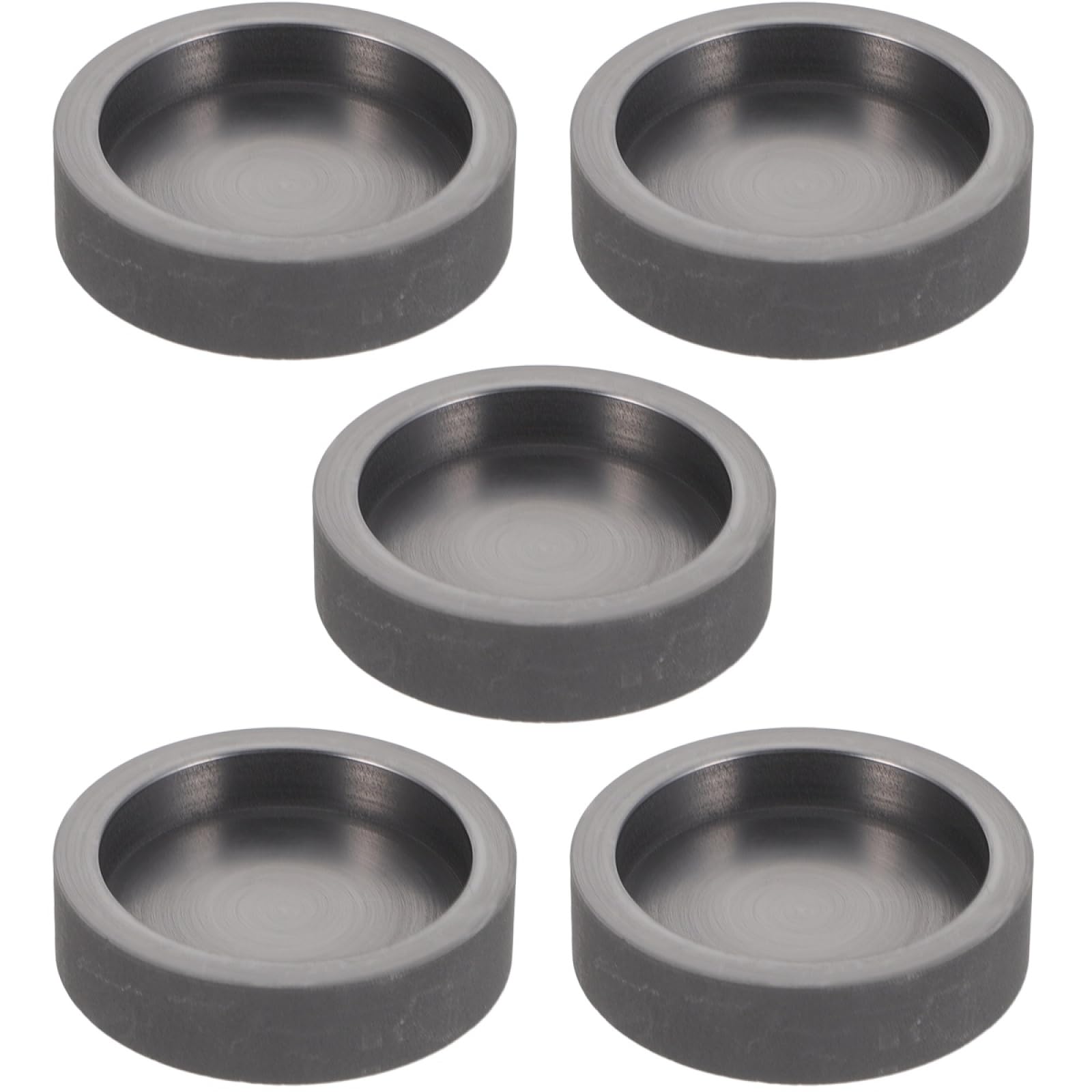 VILLCASE 5pcs Graphite Ingot Mold Graphite Molds for Metal Casting High-Temperature Smelting Tool Reusable Mould for Melting and Refining