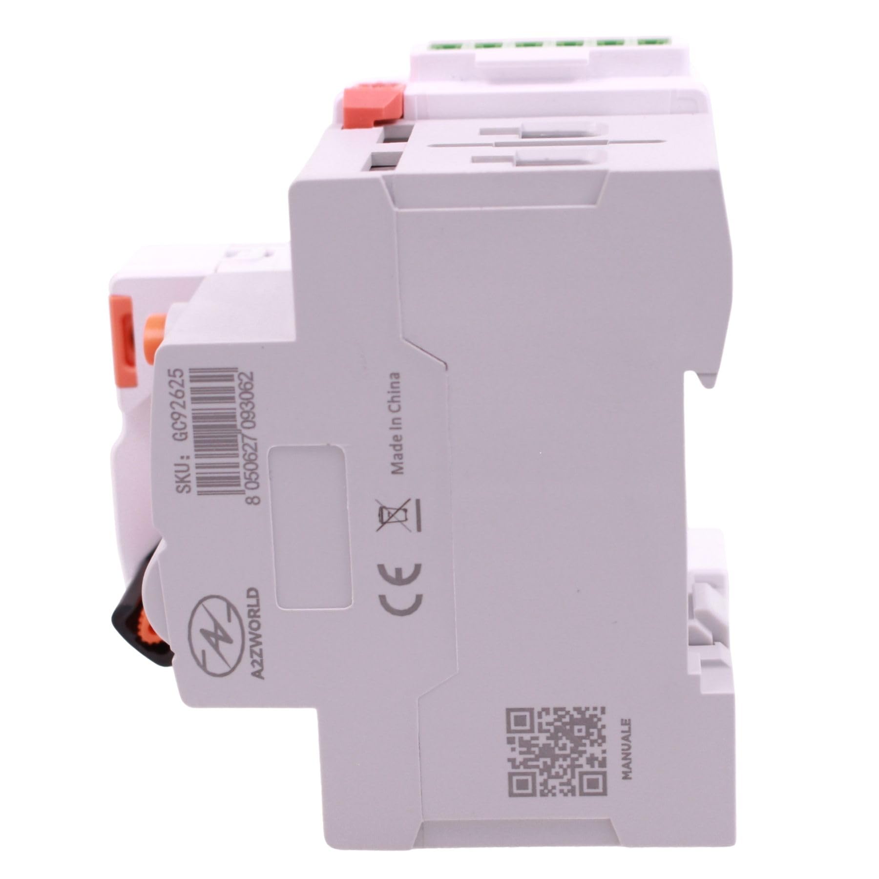 Interruptor Diferencial WiFi Tipo F 63A 300mA Autorrearmable, APP Tuya Smart Life, 1P+N 6kA, 3 Módulos, Selectivo 0,3A, Control Remoto