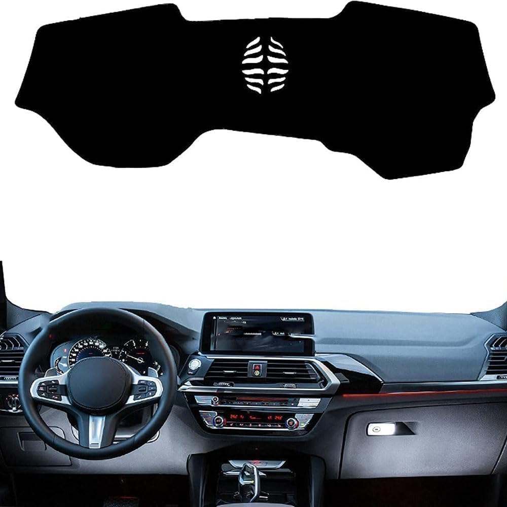 DdaiXQ Car Dashboard Mat For BMW X3 G01 2018-2021, Anti Slip Anti Glare Dustproof Dashboard Cover Pad Protector Dash Cover Sunshade Dashmat