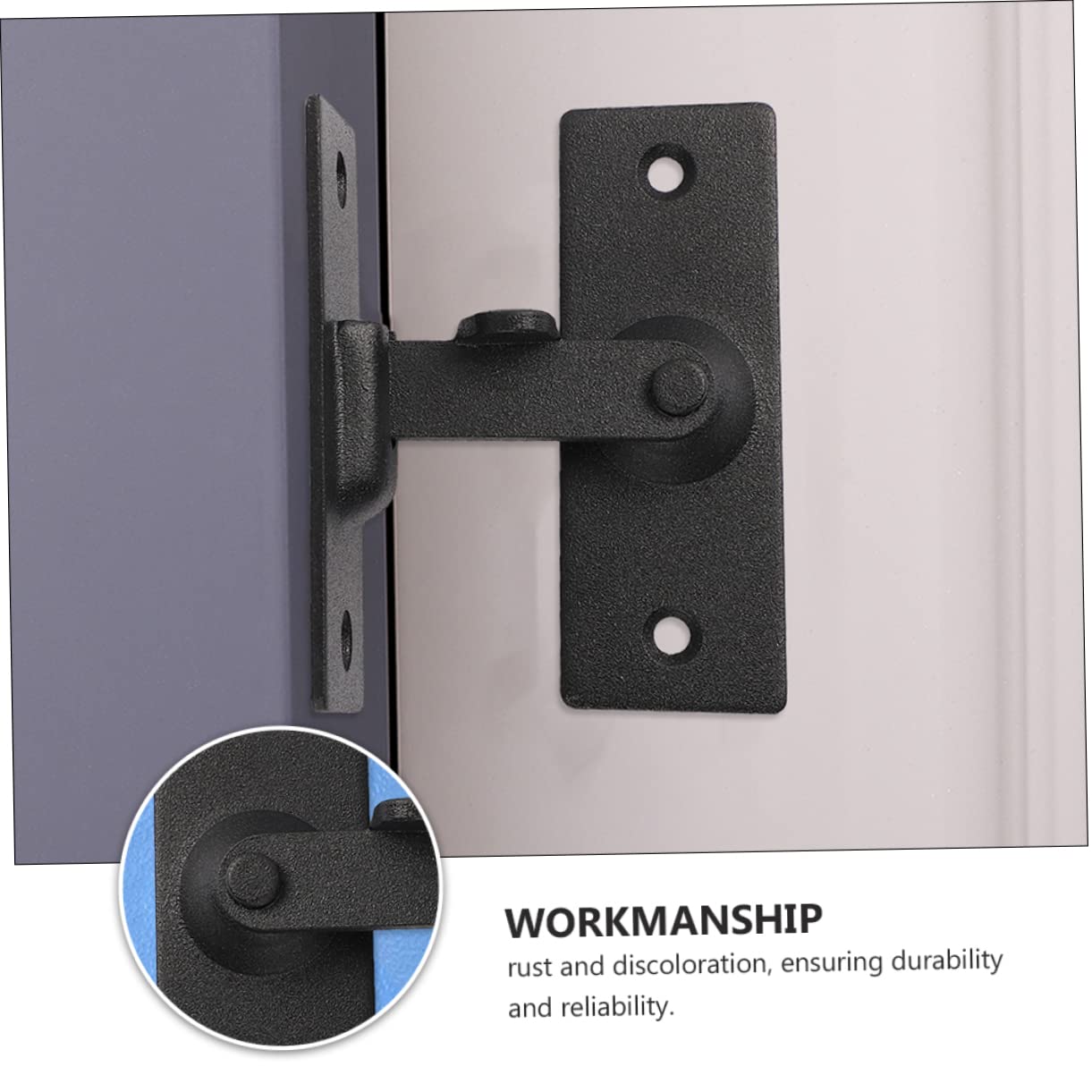 Veemoon 2 Set Chiusura Acciaio Inossidabile Serratura Per Porta Scorrevole E Facile Da Installare Sicurezza Per Interni Ed Esterni 2 Pezzi*2