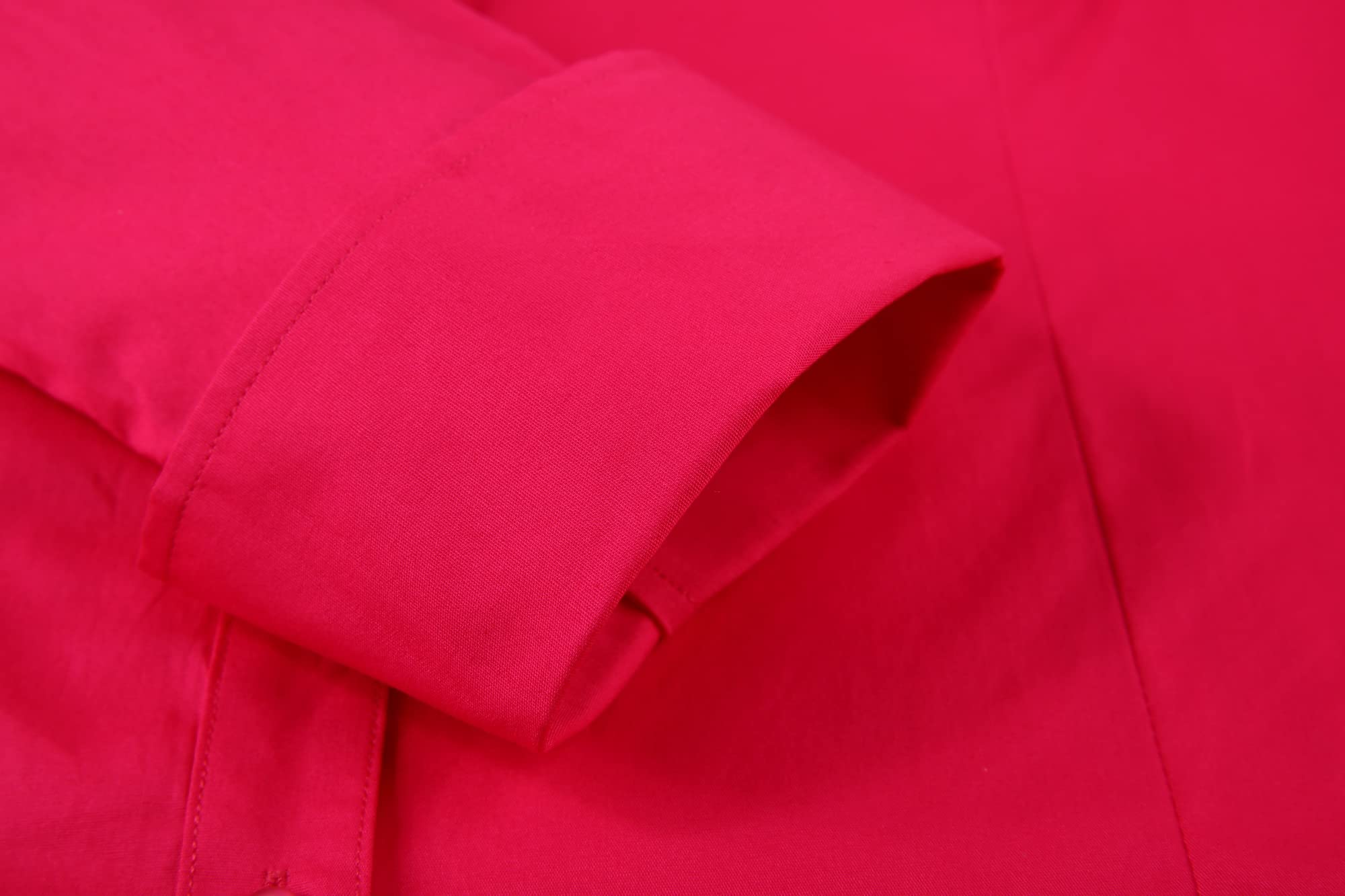 Alex Vando Camicia da Lavoro Elasticizzata A Maniche Lunghe da Donna con vestibilità Regolare