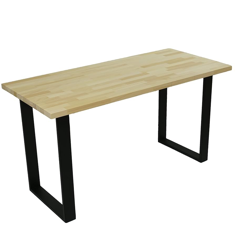 机 テーブル カウンター 事務机   パイン集成材 机 テーブル カウンター 幅200cm パイン集成材 - メルカリ