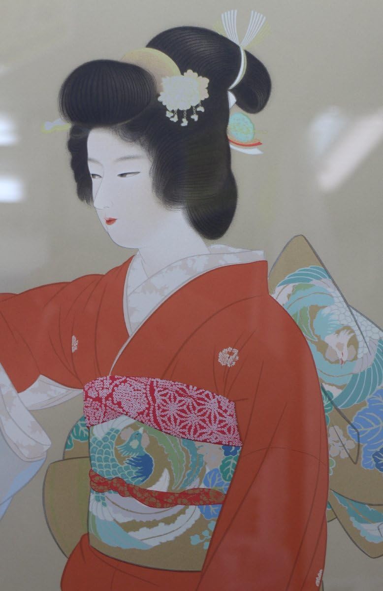 Amazon.co.jp: レア 女流画家最高峰 上村松園 序の舞 エディションHC