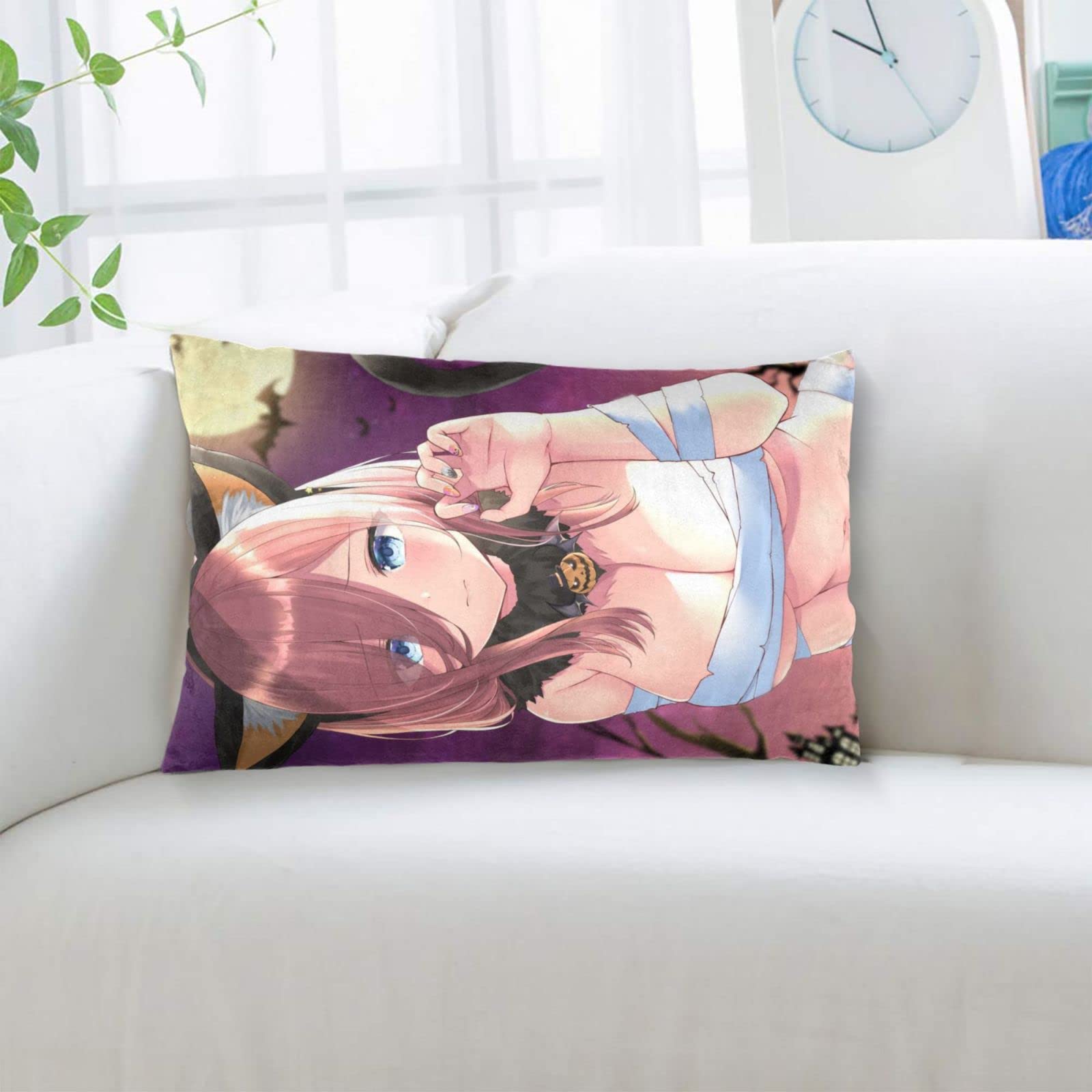 Amazon｜五等分の花嫁 中野三玖 枕カバー 両面多種類ファスナー抱き枕