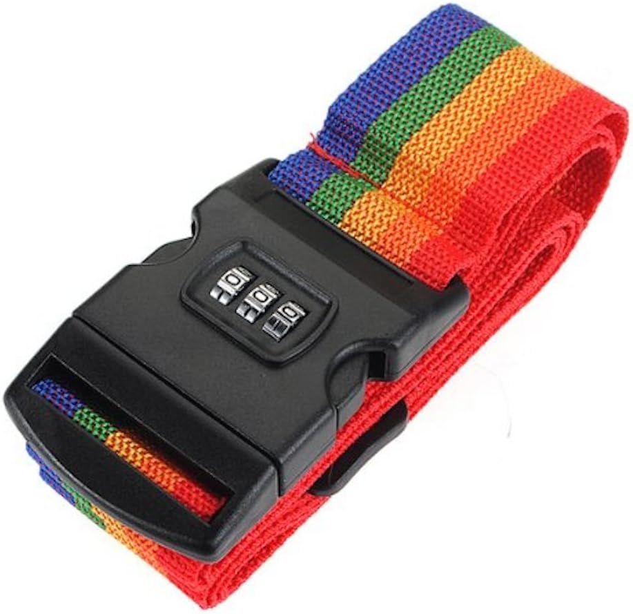 FamilyMallGen Luggage Strap, 100 cm, Multi