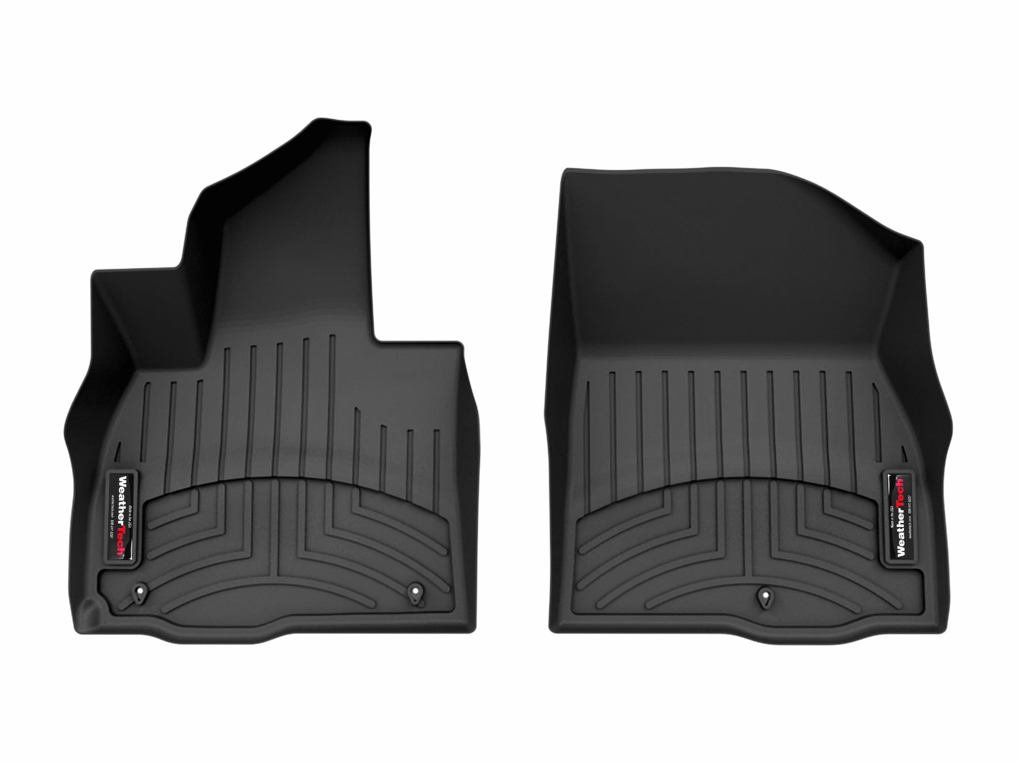 WeatherTech Custom Fit FloorLiners for Hyundai Palisade, Palisade, 1st Row (4419471), Black