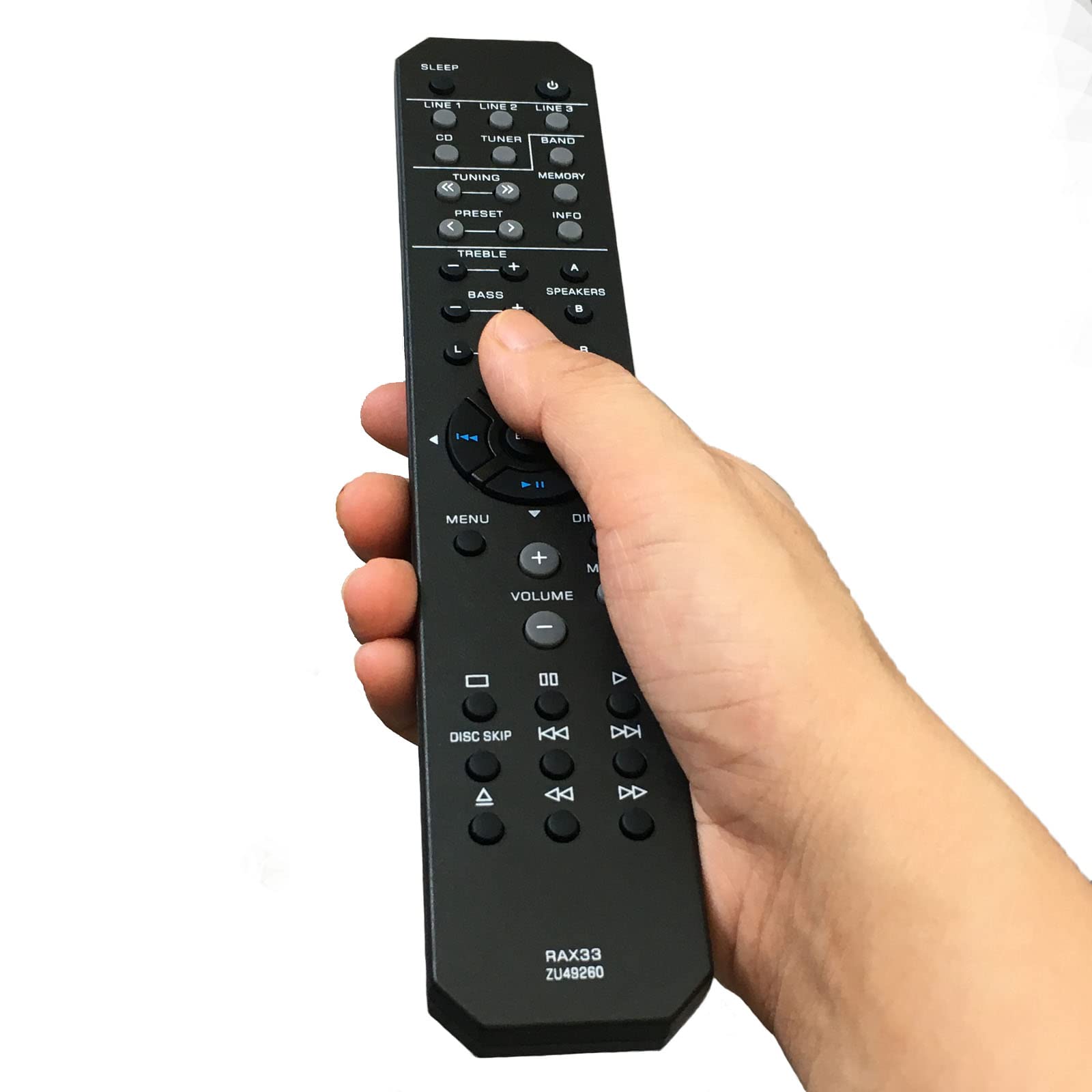 Amazon | 交換用リモコン RAX33 ZU49260 ヤマハ オーディオ/ビデオ