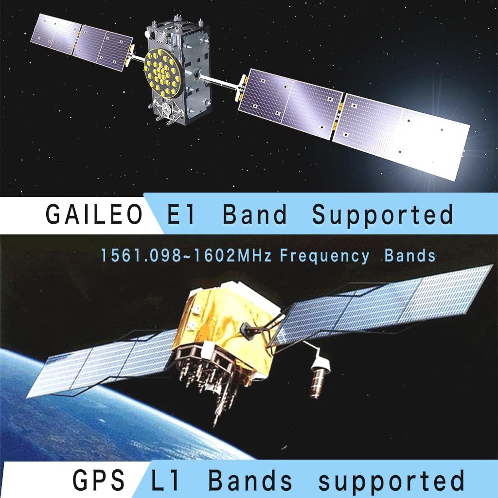MASWELL GNSS Antenna Magnet and 3M Adhesive Mount SMA Male for GPS GLONASS Beidou Gaileo GPS Antenna L1 Bands 3meters 9.8feet Cable Length image 5