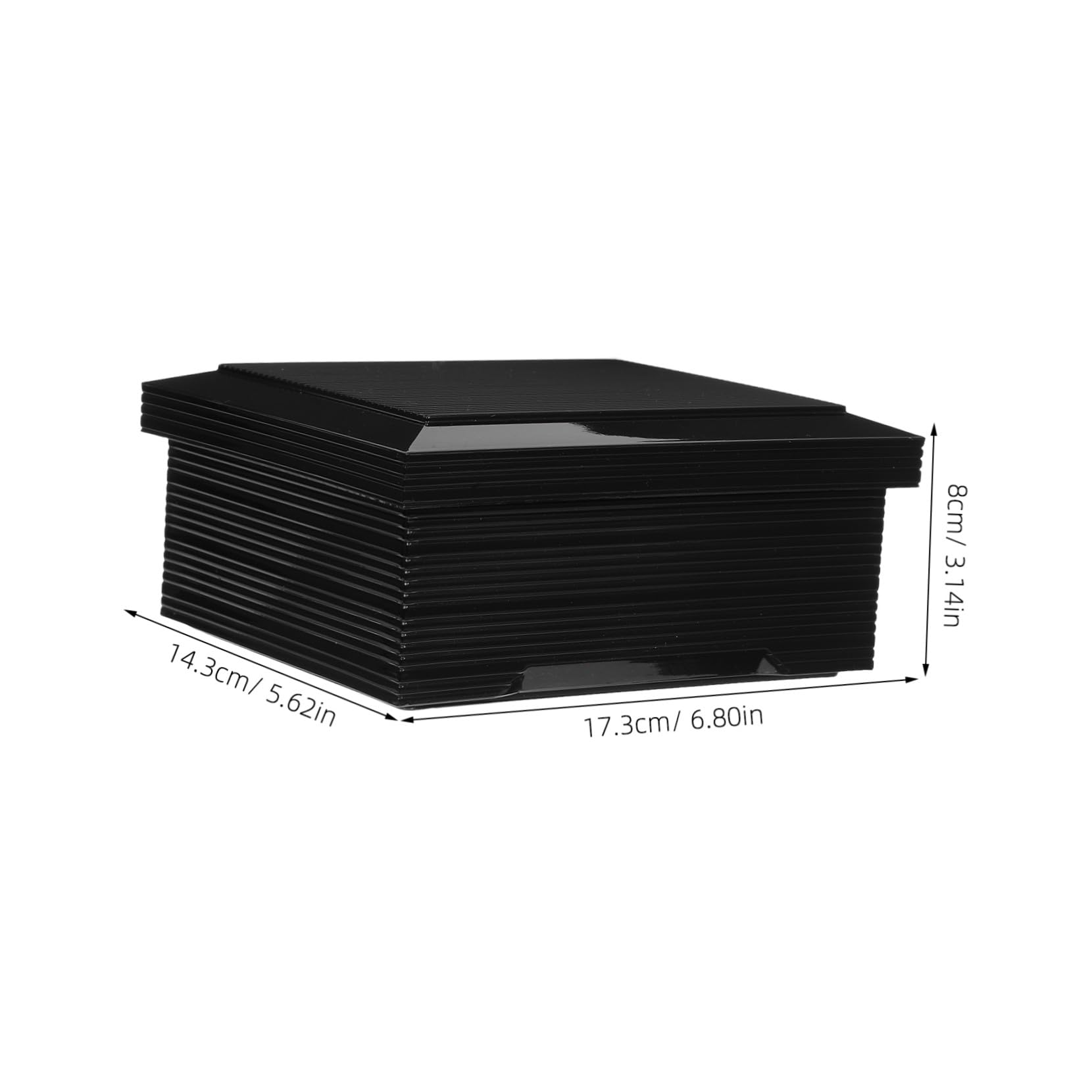 Boîte Bento Japonaise Rectangulaire Étanche avec Couvercle Design Rayé et Finition Lunchbox Sushi Compacte et Légère pour Maison Bureau ou Pique-