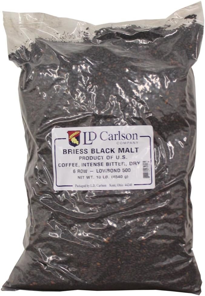 Briess 2-Row Black Malt 500L - 10 lb