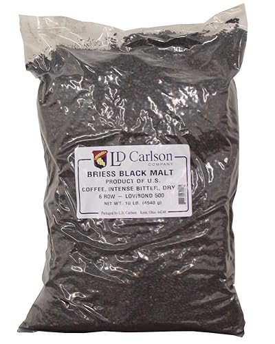 Miniatura 18 de Briess Malta de caramelo de 2 hileras 90L - 10 libras, marrón (1918B)