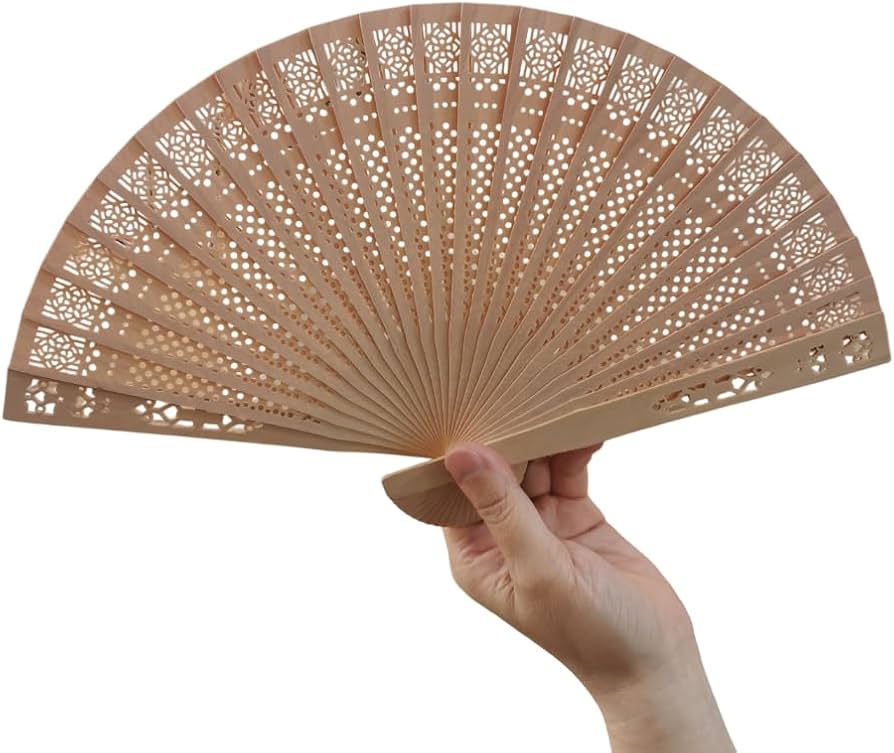 Amazon.co.jp: 珍しい 木製 扇子 天然木 (ウッド) : ファッション