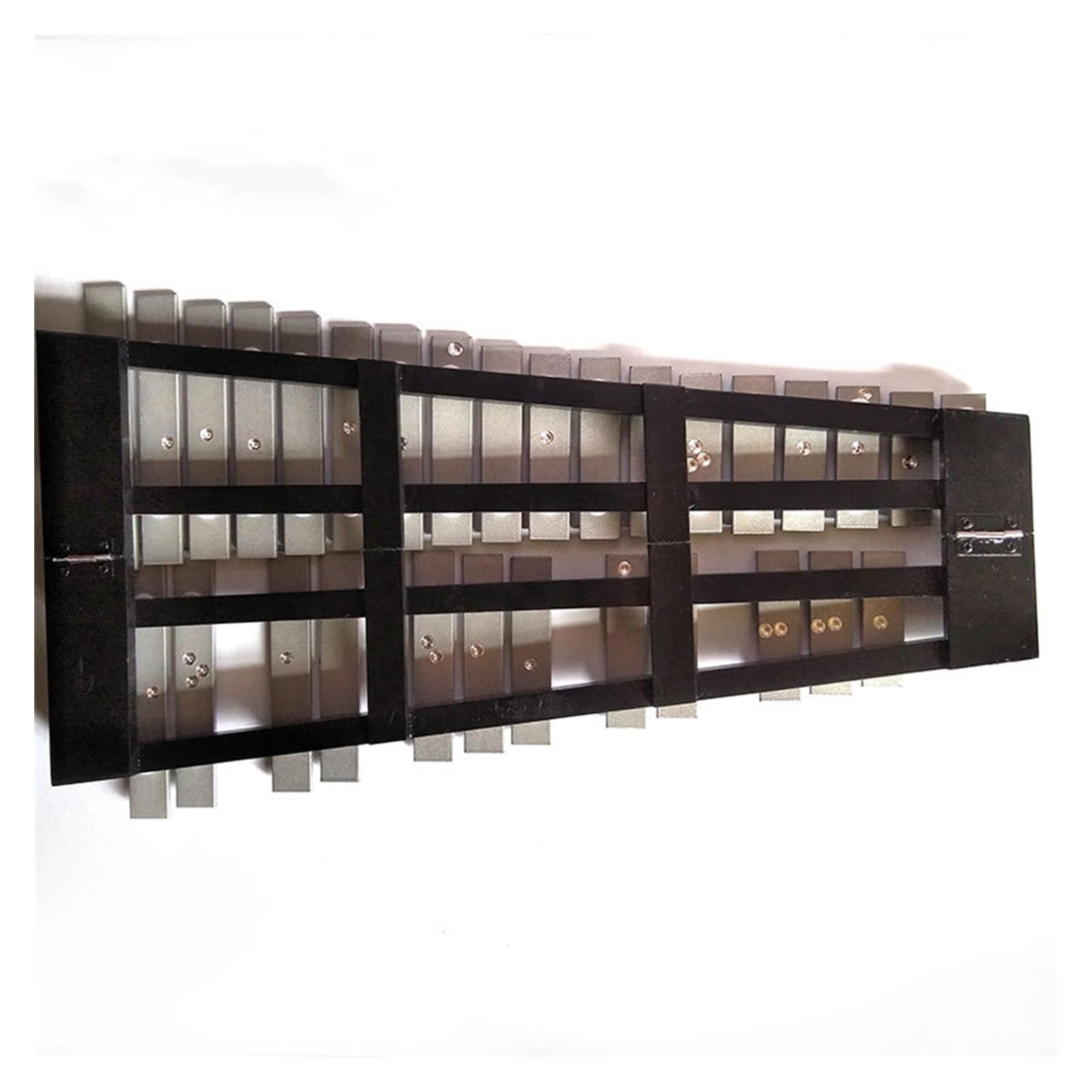 xilofono ​Legno Strumento Didattico per Pianoforte con Piastra in Alluminio Battuto A Mano A 30 Toni, Strumento A Percussione Carillon Tipo Scala