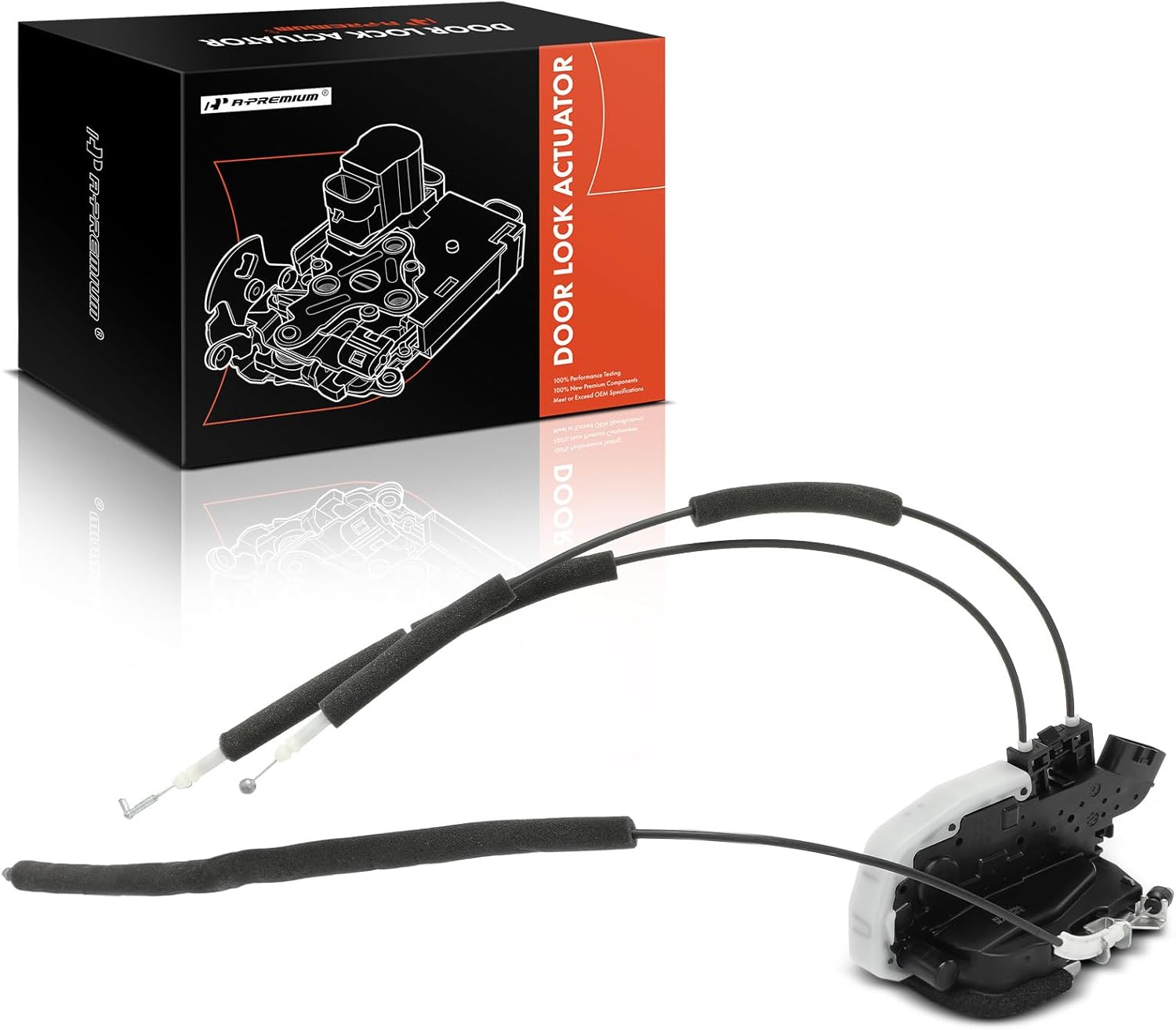 A-Premium Door Lock Latch Actuator Compatible with Nissan Vehicle - Titan XD 2016 2017 2018 2019 Crew Cab Pickup - Rear Right Passenger Side, Replace# 82500EZ00C