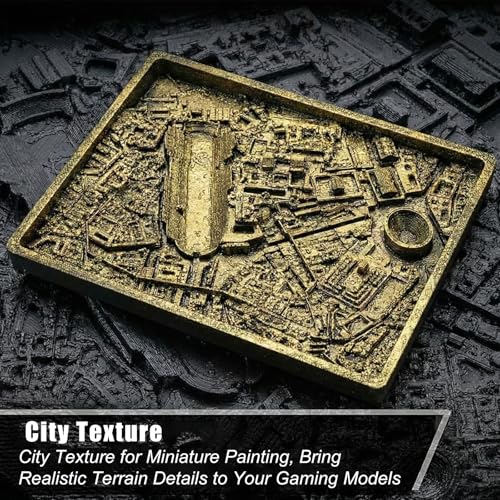 Image of Fuyoooo Dry Brush Palette for Miniature Painting,Urban Textures