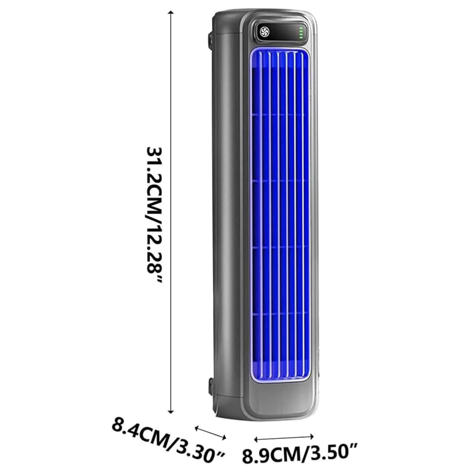 Condizionatore d'Aria Portatile Mini AIRE Acondicionado Portatil Desktop Portable Tower Cooling Fan Air Conditioner - 3 velocità Raffreddatore d'Aria con Ricarica USB per
