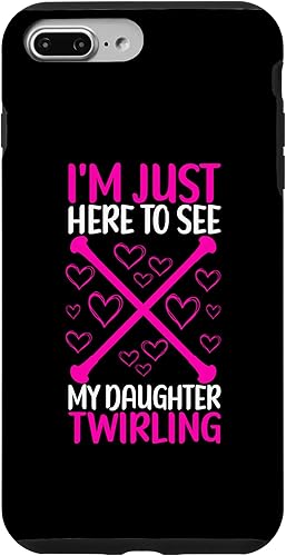 iPhone 7 Plus8 Plus Baton Twirling Mom Majorette Baton Twirler Case