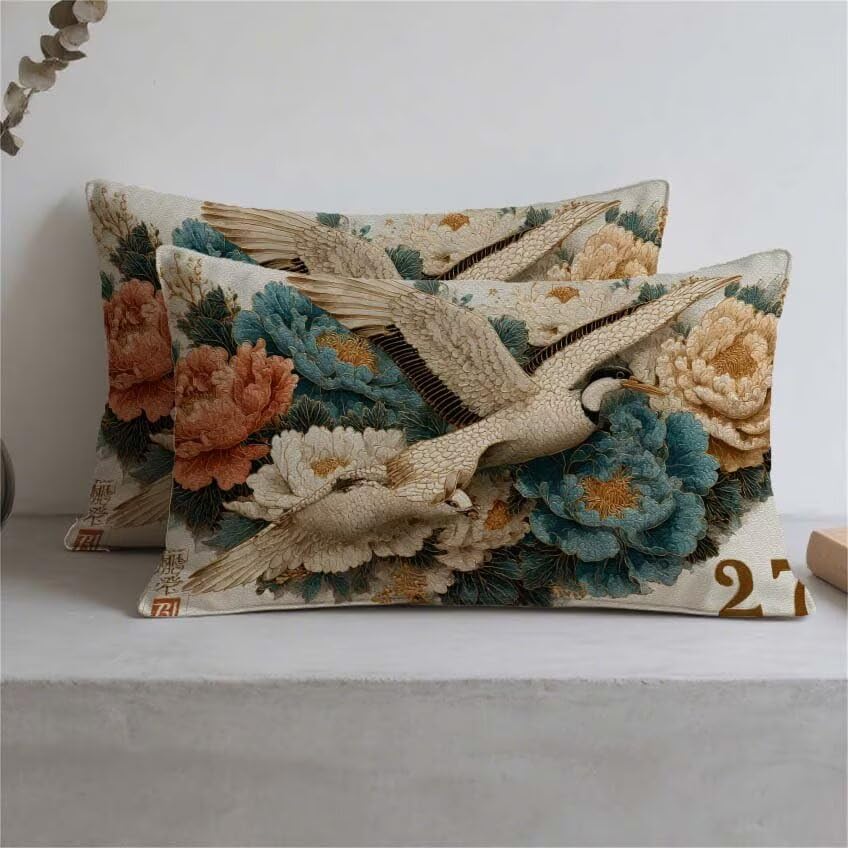 Housse de coussin extérieur impénétrable par l'eau avec impression double face 60x80cm - 3