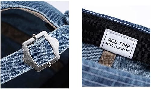 Miniatura 8 de jerague Gorros sin ala con hebilla de cuero ajustable Street Casual Docker Beanie Skull Caps