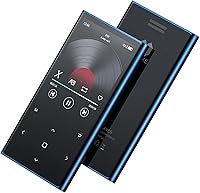 Vista 1 de 64GB MP3 Player with Bluetooth 5.2 MP3 & MP4 Player Portable Music Player Built-in HD Speakers with FM Radio, Voice Recorder, Kids MP3 Player with