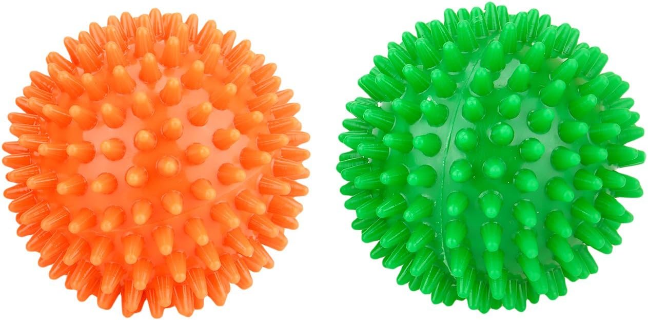 Goda Spiky Deep Tissue Acupressure Porcupine Massage Ball, Set of 2