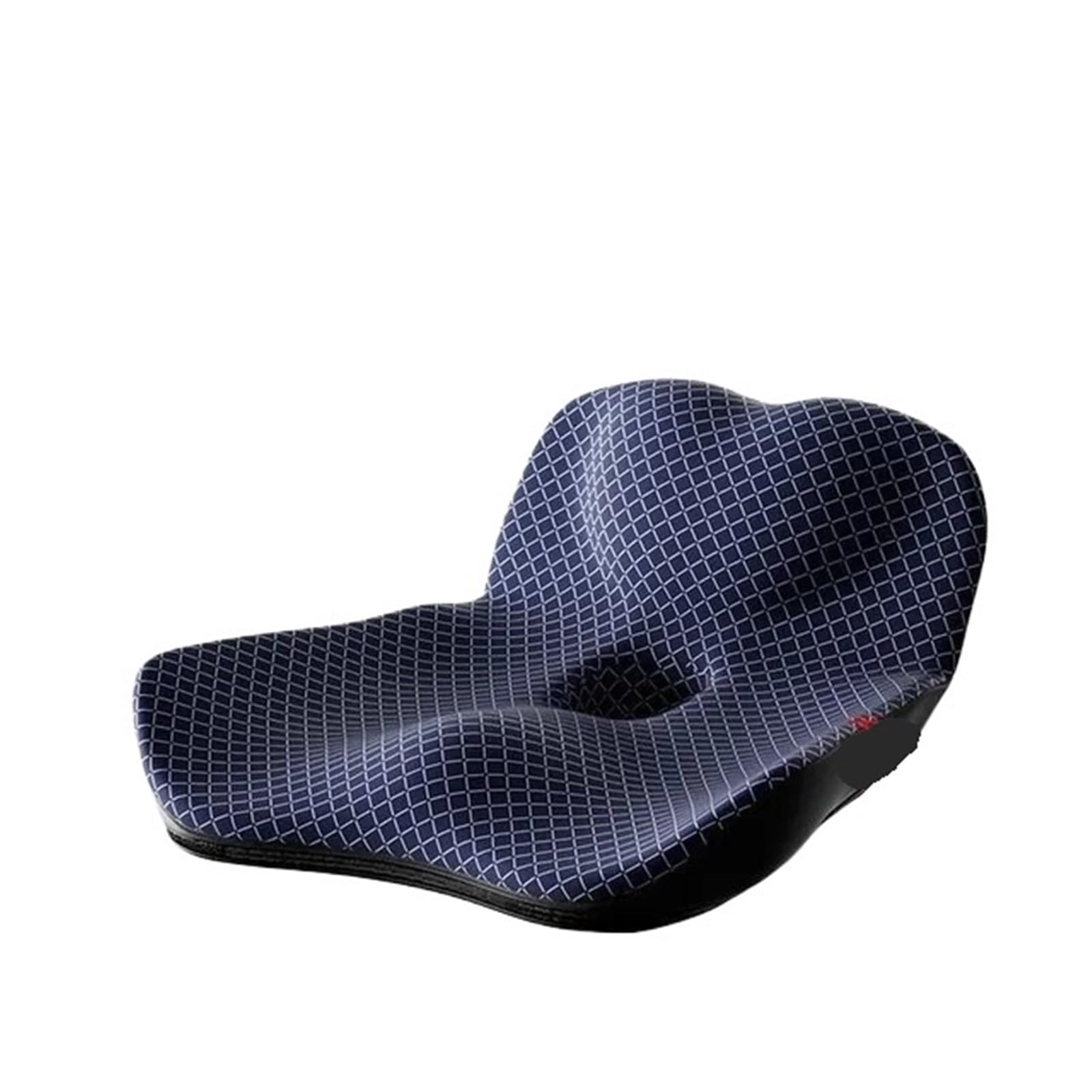 Coccyx Silla de Espuma viscoelástica, cojín for Asiento Oficina, Coche, Grande, Almohada for coxis for y para Coche(Blue)