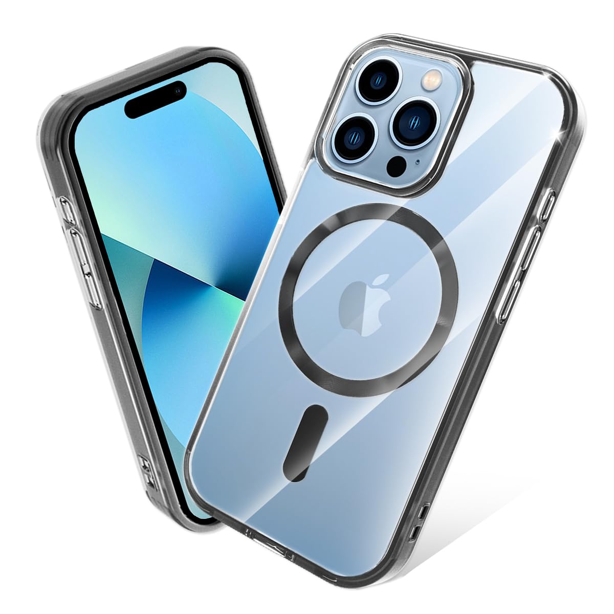 Amazon.co.jp: caiyunnlai iPhone 15 Pro ケース MagSafe対応 クリア