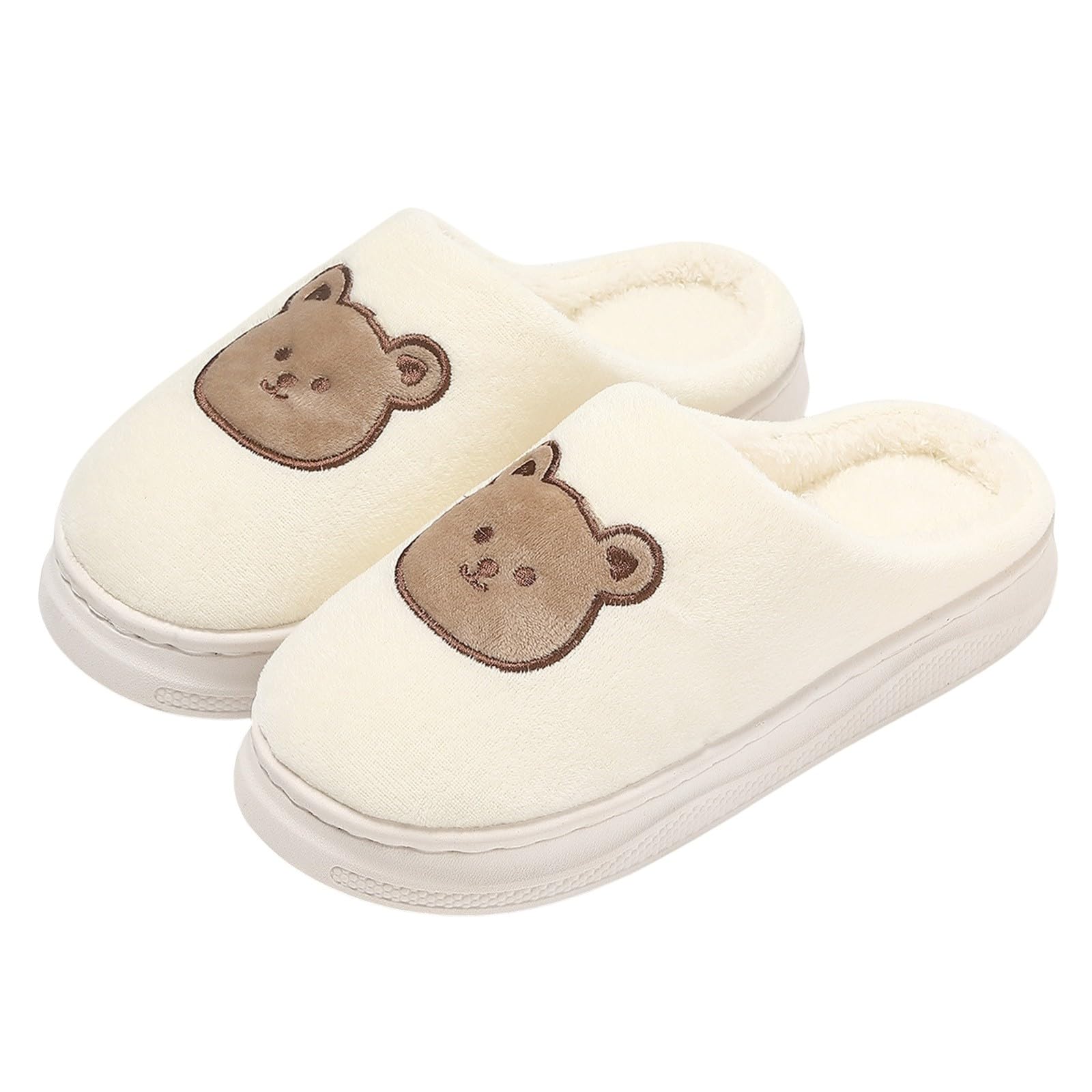 HOOUDO Zapatillas de Estar por Casa Unisex-Adulto,Cálido Suaves Antideslizante Pantuflas Hombre Interior Zapatillas Casa Hombre Invierno de Espuma Viscoelástica