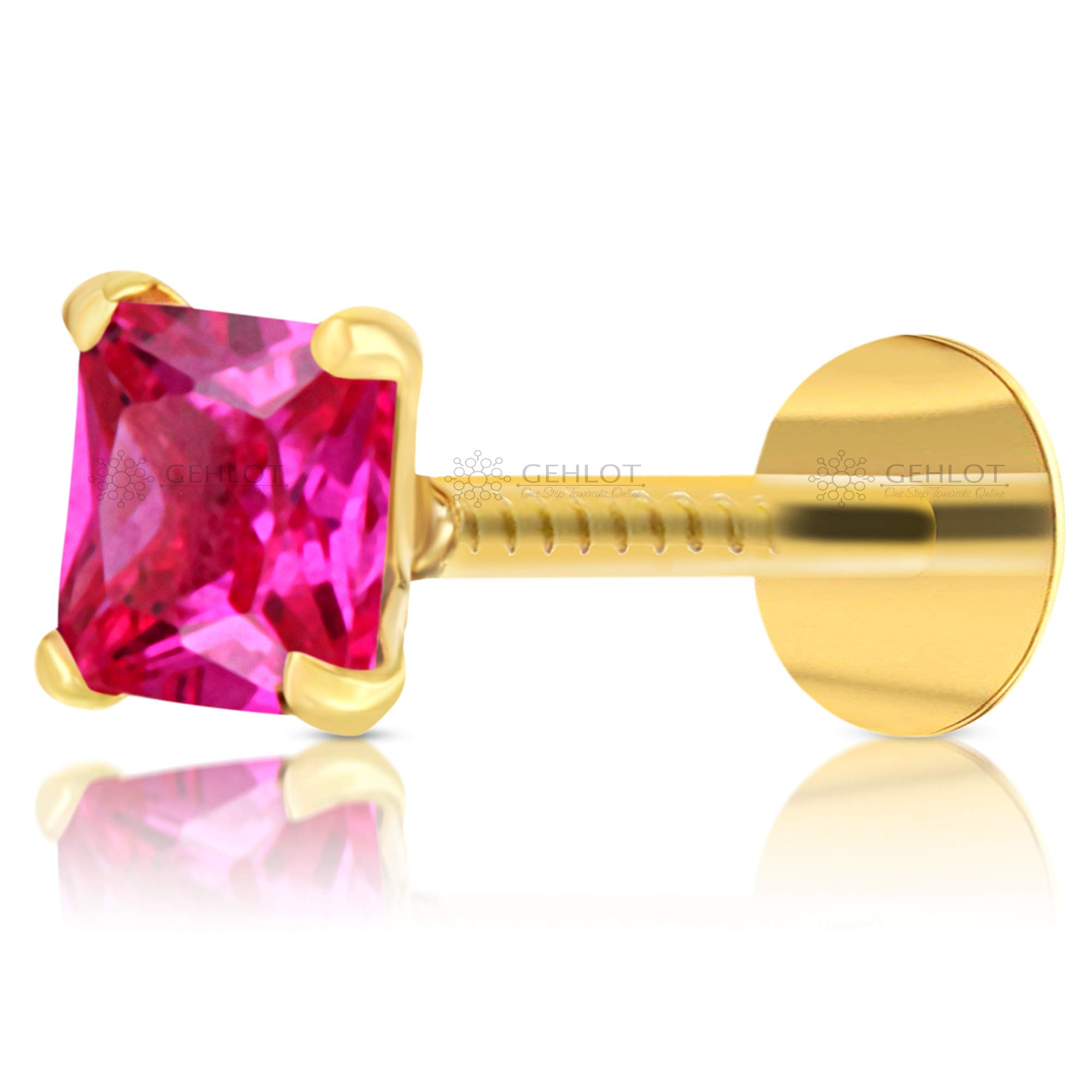 See full amazon price history chart for GEHLOT ; OneStep Towards Online 12karat Yellow Gold Nose Pin Stud | Square Design Diamond Piercing Nose Stud | For Women and Girls - Dark Pink GEHLOT ; OneStep Towards Online 12karat Yellow Gold Nose Pin Stud | Square Design Diamond Piercing Nose Stud | For Women and Girls - Dark Pink (B091CRXWLM) Amazon Price History, Amazon Price Tracker