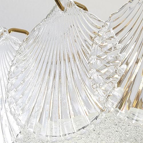 Plafonnier verre bohème au design moderne avec ampoule variable incluse - 4