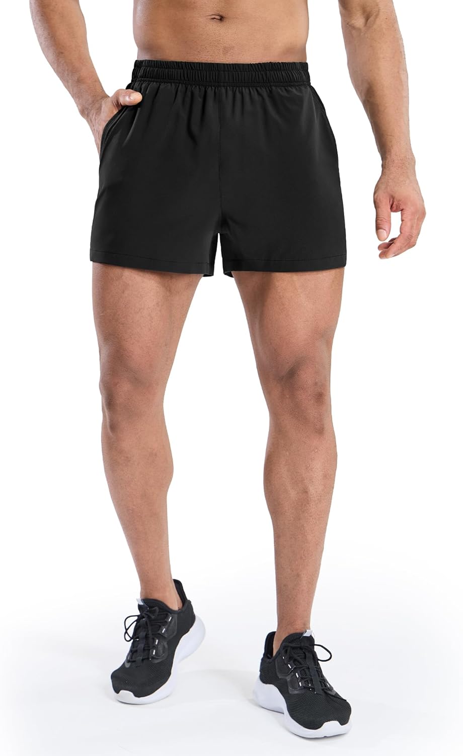 MIER 2 Pack Gym Shorts for Men Quick Dry Athletic Shorts with Brief Liner/Pockets for Running Workout Active, 3 Inch Inseam - Image 6