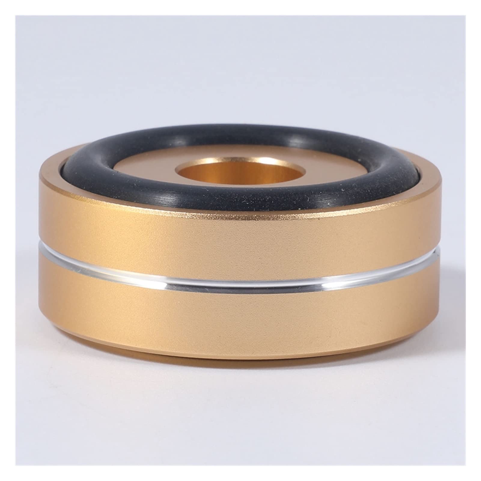 Strumenti per la casa Piccante 4 PZ. Giradischi Piedi Isolamento Pad Alluminio Speaker Spikes la Base di Supporto Coni Base Mat per Audio di amplificazione del Suono (Color : Gold)