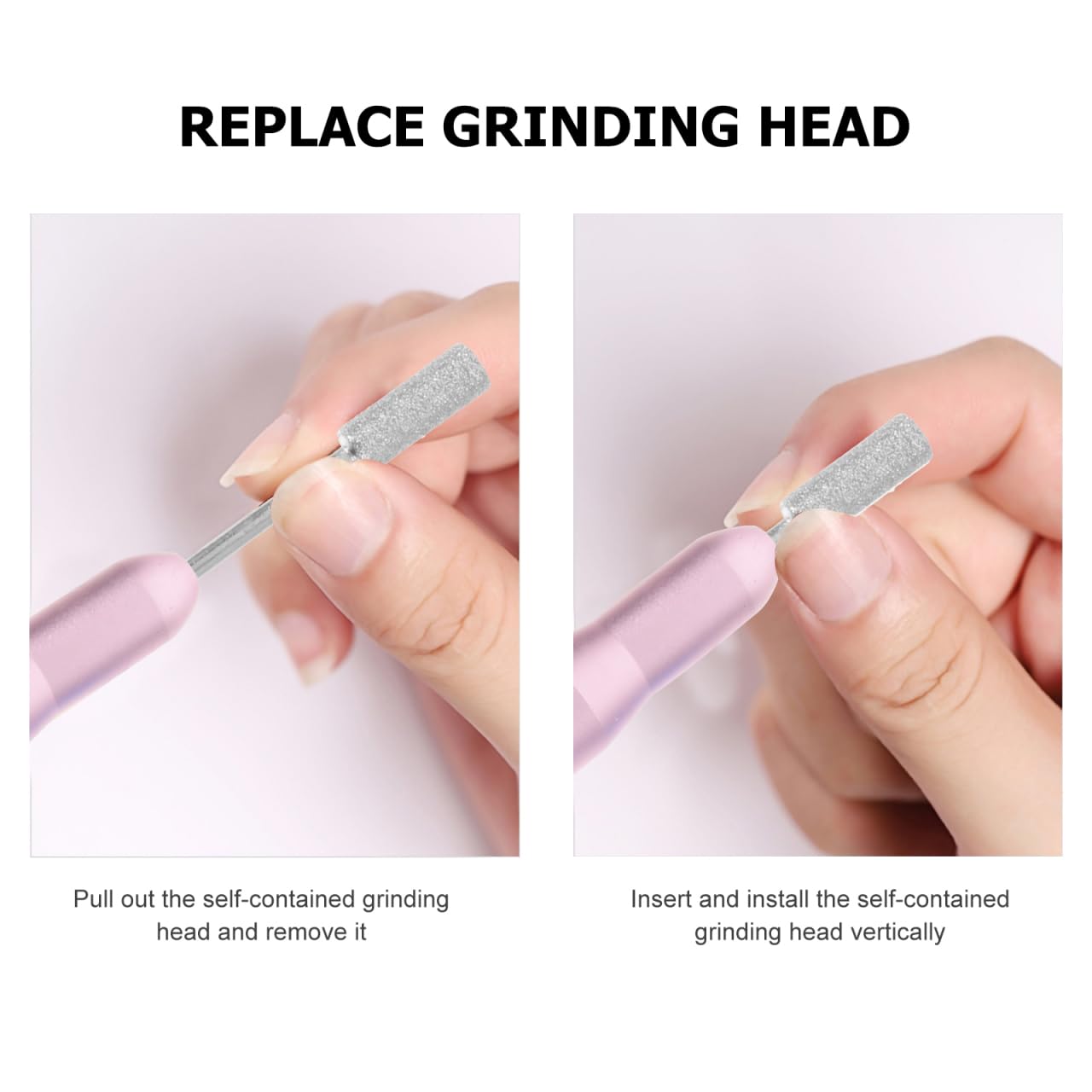 Electric Nail Drill Kit Professional Nail Tool Kit Accessories for Pedicure Art School Salon Personal Use