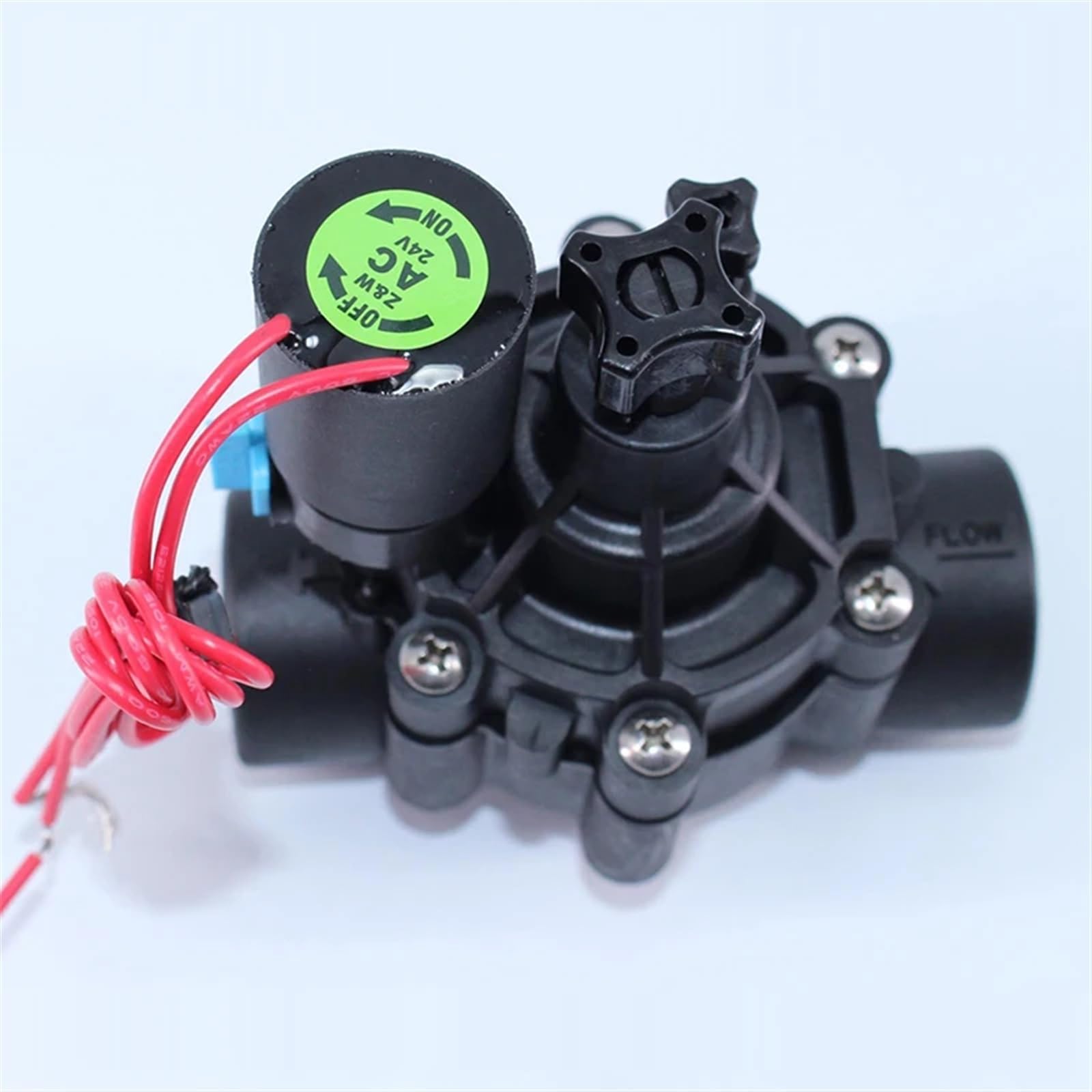 Elettrovalvola for irrigazione da 3/4" 1" con regolazione del flusso 220 V CA 24 CC a scatto for agricola(24VAC-CLOSED,1 Inch)