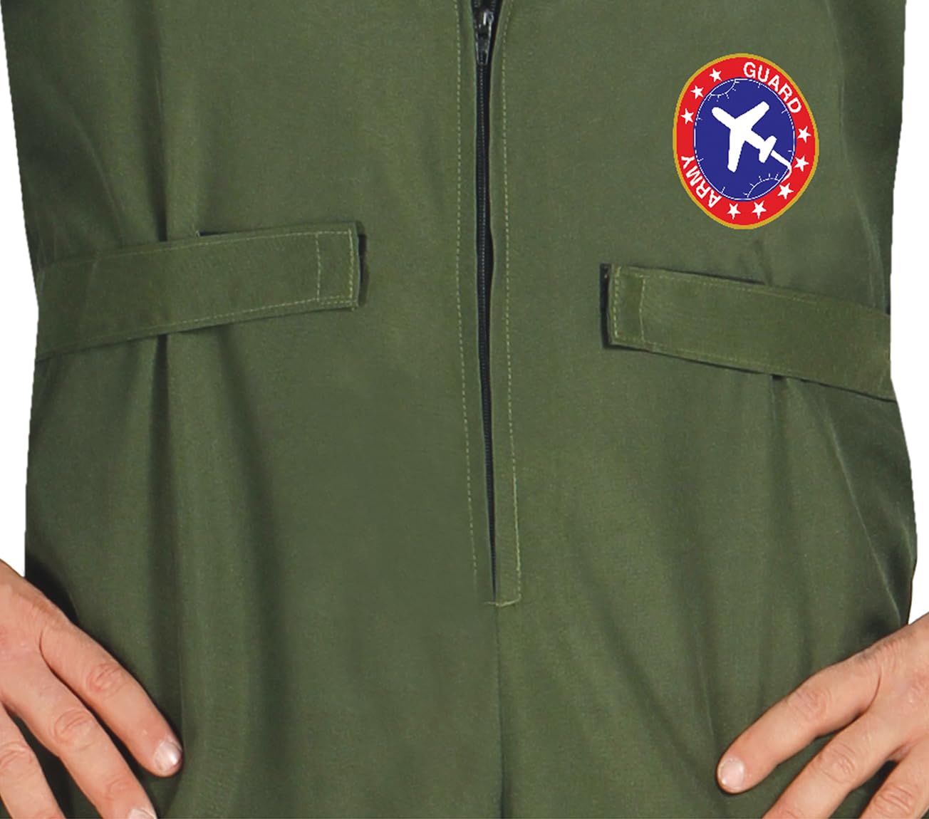 FIESTAS GUIRCA Fiestas Guirca Kostium top gun fighter pilot aviator kombinezon Mężczyźni 80803.0