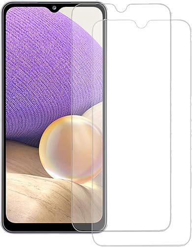 Miniatura 6 de VIESUP Protector de pantalla de privacidad antiespía, paquete de 2 películas de vidrio templado antiespía sin burbujas para Samsung Galaxy A32 5G