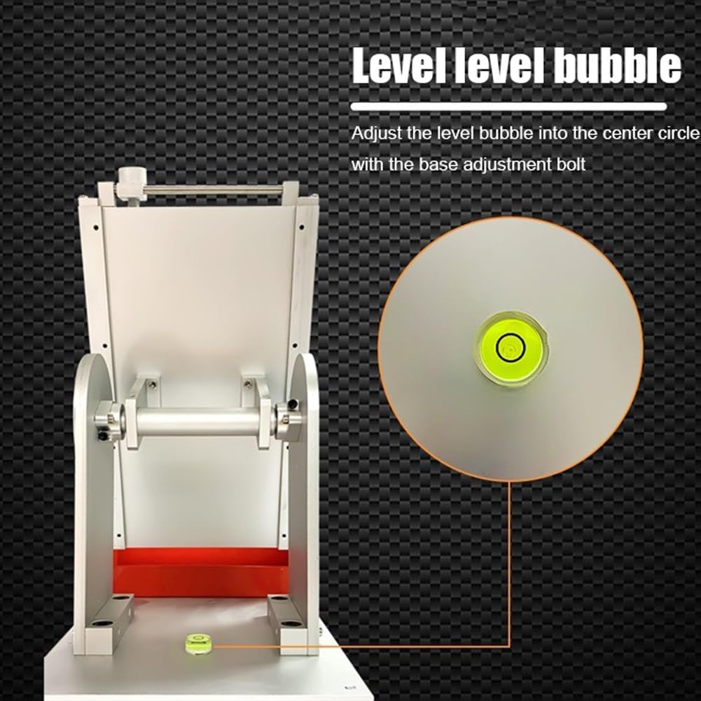 Testeur de viscosité initiale de ruban adhésif, machine de test d'adhérence avec boule en acier, angle réglable de 0 à 60°, parfait pour les tests d'adhérence du ruban adhésif