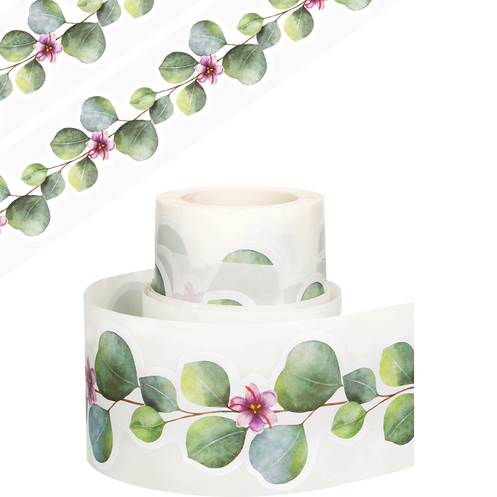 Buy 49 Feet Eucalyptus Bulletin Board Borders Silver Dollar Leaves