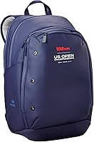 Vista 1 de WILSON 2025 US Open Tour Tennis Backpack - Navy, Holds up to 2 Rackets
