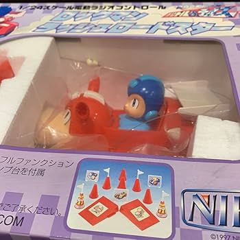 【新品未使用】ロックマン　ラジコン　ラッシュロードスター　レトロ ロックマン[ラッシュロードスターラジコン]Rockman [Rush
