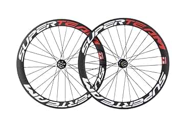 Amazon | Superteam カーボン ロードバイク ホイールセット 50mm