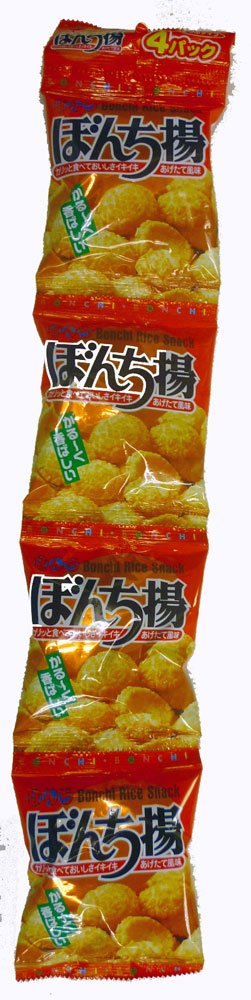 Amazon.co.jp: ぼんち 4連ぼんち揚 80g×15袋 : 食品・飲料・お酒