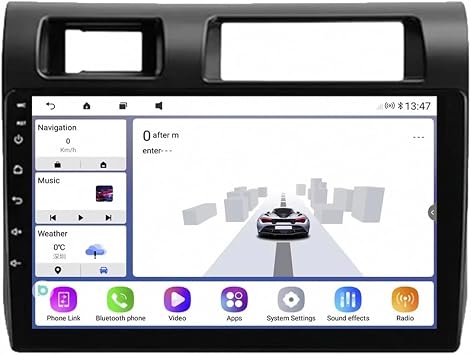 Android  Autolink 2D   camioneta Land Cruiser LC 70 79 Series 2007-2020 Blueth+Wf+4GDabTpms Fm ,Gps ,F, 4   1G+32G
